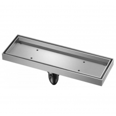 Душевой трап под плитку MAGdrain JYC 300 Q50-B хром матовый 100*300 мм